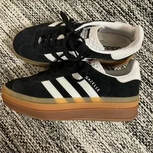 adidas | Shoes | Womens Black Adidas Gazelles | Poshmark